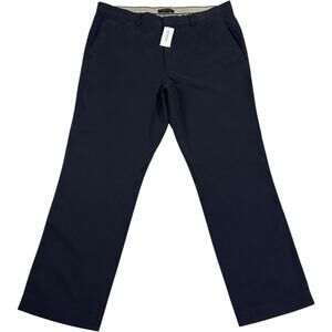 NWT Banana Republic Aiden Chino Pants Men's 36x30 Black Preppy Office Clean Guy